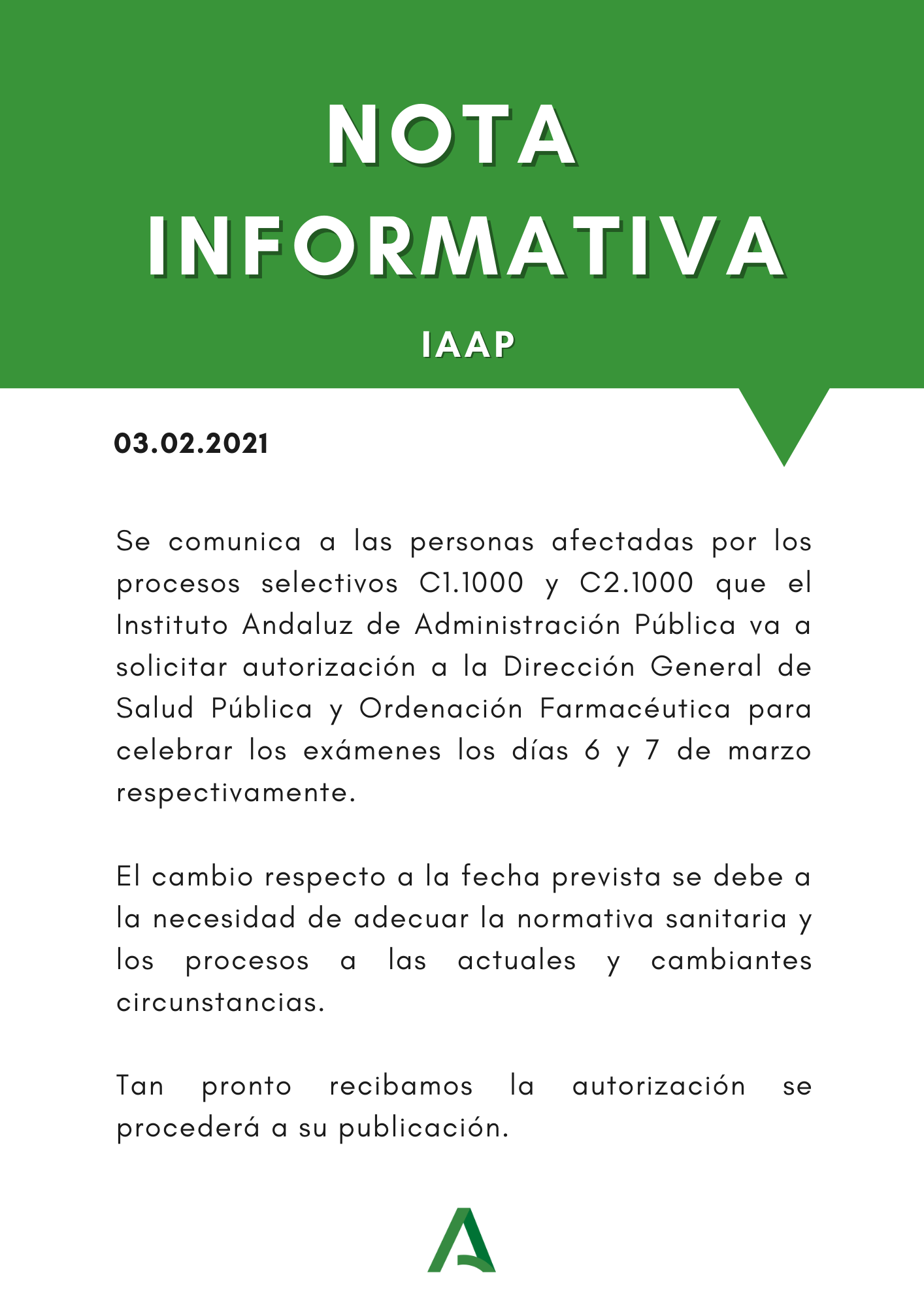 Nota Informativa Iaap 03 02 2021 Iniciativa Sindical Andaluza 8337