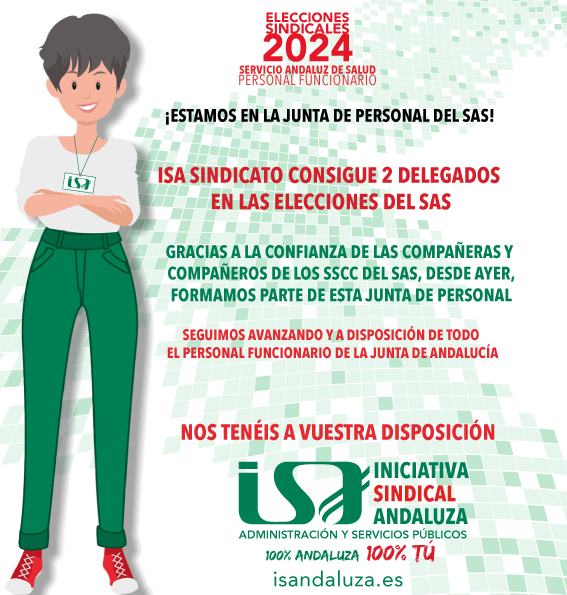 Resultados Elecciones funcionarios SAS 2024 Iniciativa Sindical Andaluza